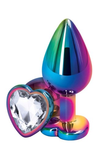 REAR ASSETS MULTICOLOR HEART MEDIUM CLEAR