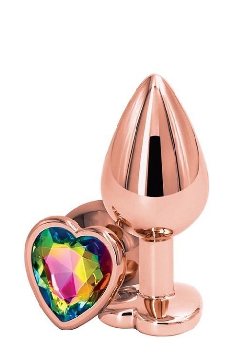 REAR ASSETS ROSE GOLD HEART M RAINBOW REAR ASSETS ROSE GOLD HEART M RAINBOW