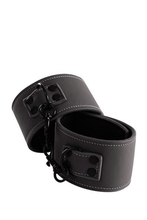 RENEGADE BONDAGE WRIST CUFFS BLACK RENEGADE BONDAGE WRIST CUFFS BLACK