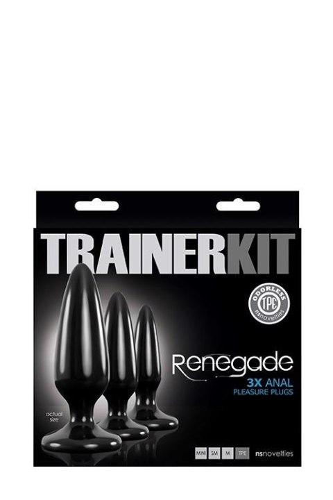 RENEGADE PLEASURE PLUG 3PC TRAINER KIT RENEGADE PLEASURE PLUG 3PC TRAINER KIT
