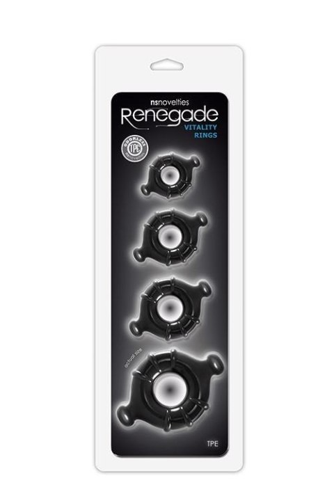 RENEGADE VITALITY RINGS BLACK RENEGADE VITALITY RINGS BLACK