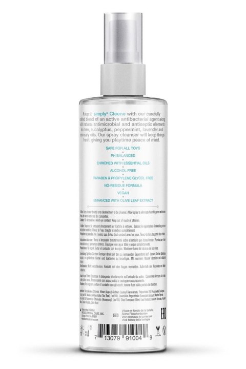 WICKED SIMPLY CLEENE TOYCLEANER 120ML WICKED SIMPLY CLEENE TOYCLEANER 120ML