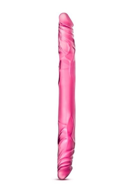 B YOURS 14INCH DOUBLE DILDO PINK B YOURS 14INCH DOUBLE DILDO PINK