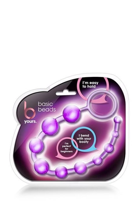 B YOURS BASIC BEADS PURPLE B YOURS BASIC BEADS PURPLE