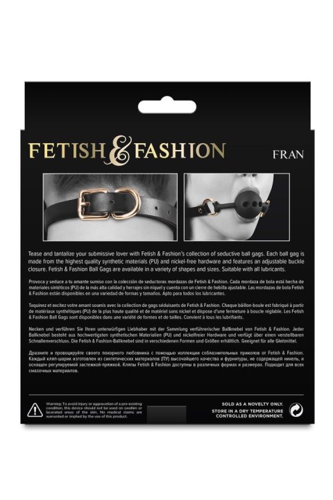 FETISH & FASHION FRAN BLACK FETISH & FASHION FRAN BLACK