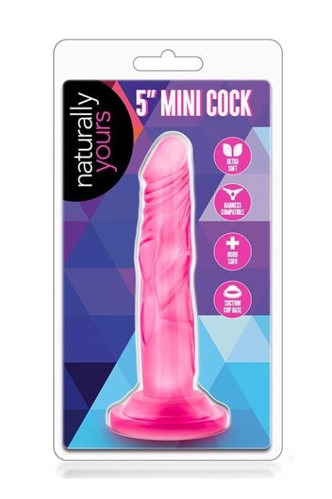 NATURALLY YOURS 5INCH MINI COCK PINK NATURALLY YOURS 5INCH MINI COCK PINK