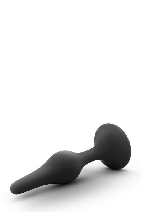 ANAL ADVENTURES PLATINUM SILICONE BEGINNER PLUG MEDIUM BLACK ANAL ADVENTURES PLATINUM SILICONE BEGINNER PLUG MEDIUM BLACK