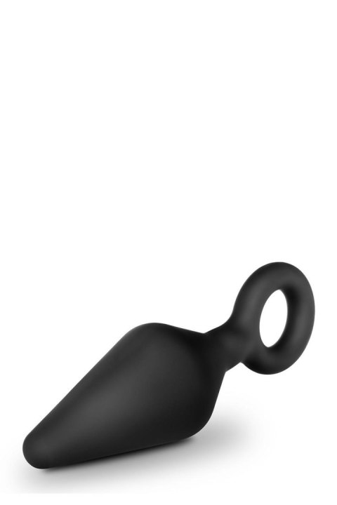 ANAL ADVENTURES PLATINUM SILICONE LOOP PLUG MEDIUM BLACK ANAL ADVENTURES PLATINUM SILICONE LOOP PLUG MEDIUM BLACK