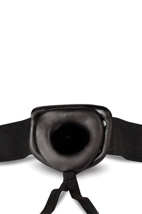 DR. SKIN 6INCH HOLLOW STRAP ON BLACK DR. SKIN 6INCH HOLLOW STRAP ON BLACK