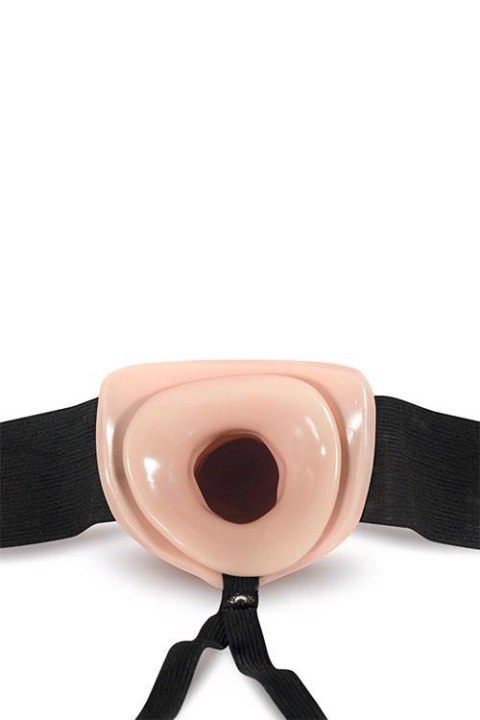 DR. SKIN 6INCH HOLLOW STRAP ON VANILLA