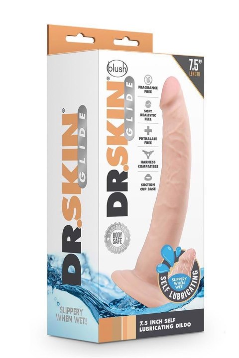 DR. SKIN 7INCH SELF LUBRICATING DILDO DR. SKIN 7INCH SELF LUBRICATING DILDO