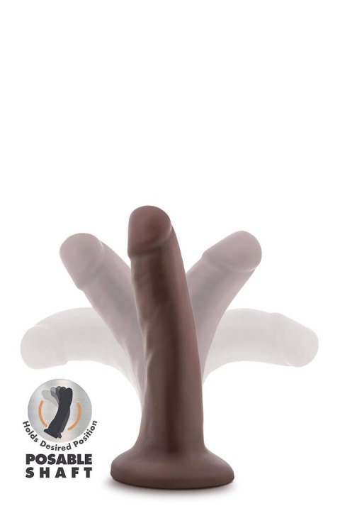 DR. SKIN PLUS 5 INCH POSABLE DILDO CHOCOLATE DR. SKIN PLUS 5 INCH POSABLE DILDO CHOCOLATE