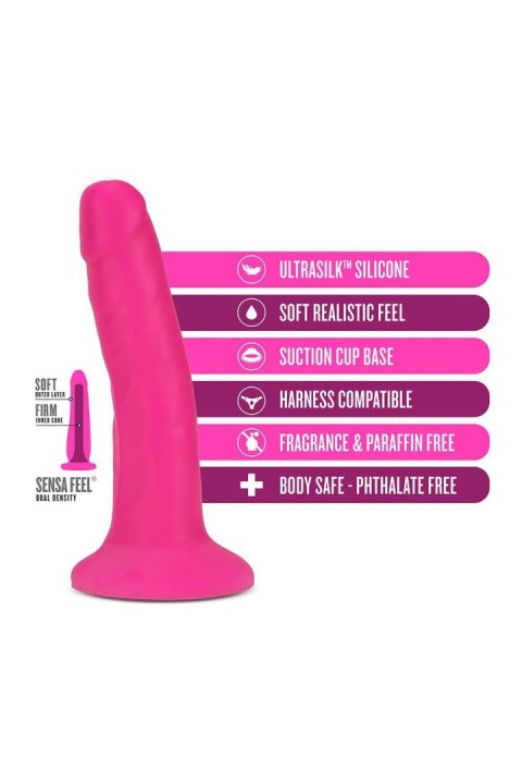 NEO ELITE 6INCH COCK NEON PINK NEO ELITE 6INCH COCK NEON PINK