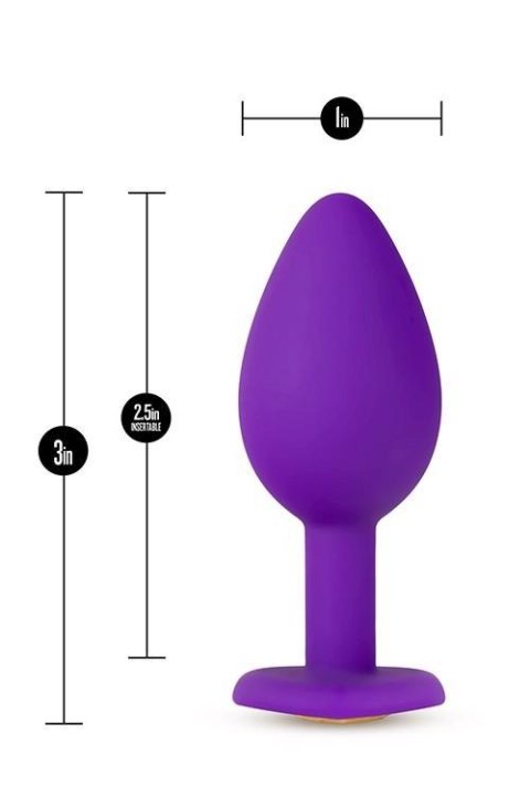 TEMPTASIA BLING PLUG SMALL PURPLE TEMPTASIA BLING PLUG SMALL PURPLE