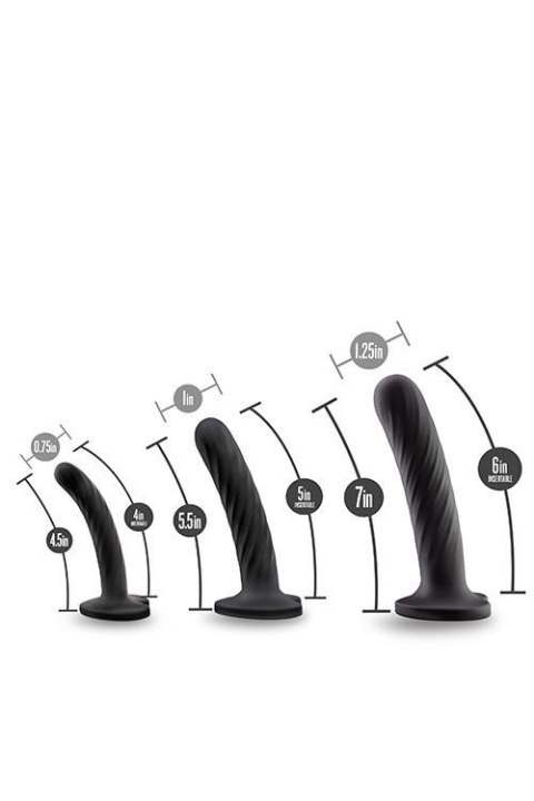TEMPTASIA TWIST KIT SET OF THREE BLACK TEMPTASIA TWIST KIT SET OF THREE BLACK