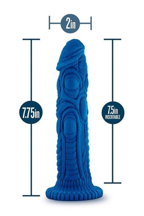 THE REALM DRAKEN LOCK ON DILDO BLUE THE REALM DRAKEN LOCK ON DILDO BLUE