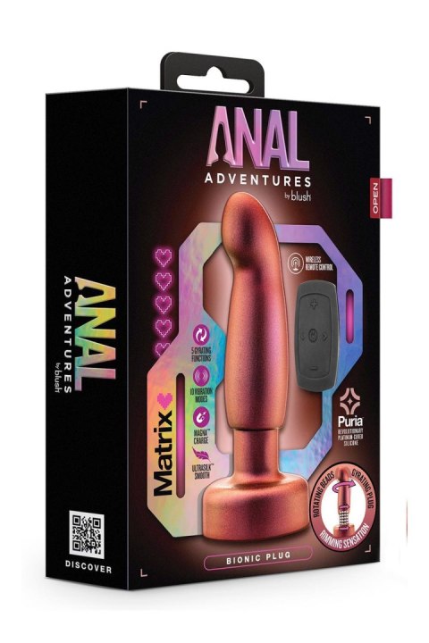 ANAL ADVENTURES MATRIX BIONIC PLUG COSMIC COPPER ANAL ADVENTURES MATRIX BIONIC PLUG COSMIC COPPER