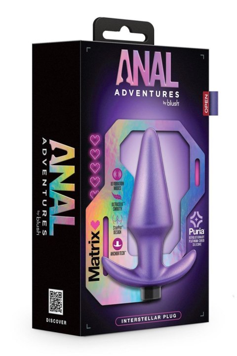 ANAL ADVENTURES MATRIX INTERSTELLAR PLUG ASTRO VIOLET ANAL ADVENTURES MATRIX INTERSTELLAR PLUG ASTRO VIOLET