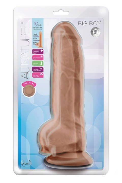 AU NATUREL BIG BOY 10" DILDO MOCHA AU NATUREL BIG BOY 10" DILDO MOCHA