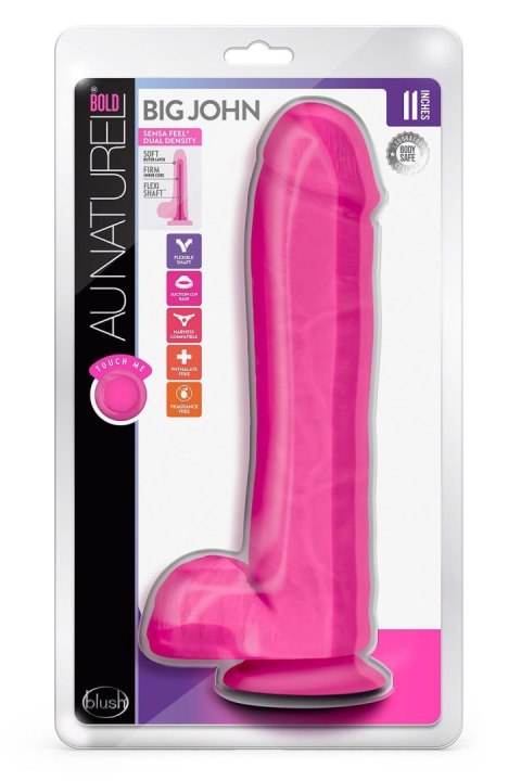 AU NATUREL BOLD BIG JOHN 11" DILDO PINK AU NATUREL BOLD BIG JOHN 11" DILDO PINK