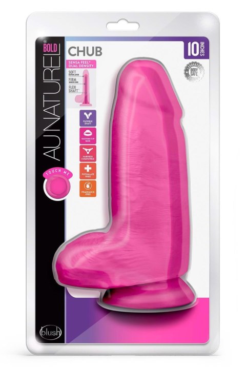 AU NATUREL BOLD CHUB 10" DILDO PINK AU NATUREL BOLD CHUB 10" DILDO PINK