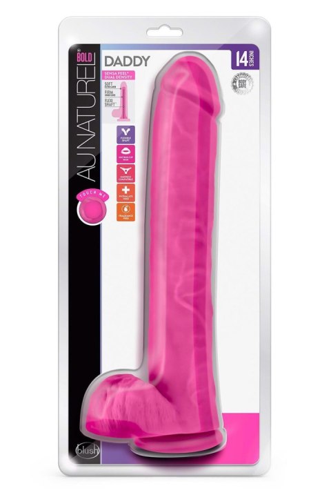 AU NATUREL BOLD DADDY 14" DILDO PINK AU NATUREL BOLD DADDY 14" DILDO PINK