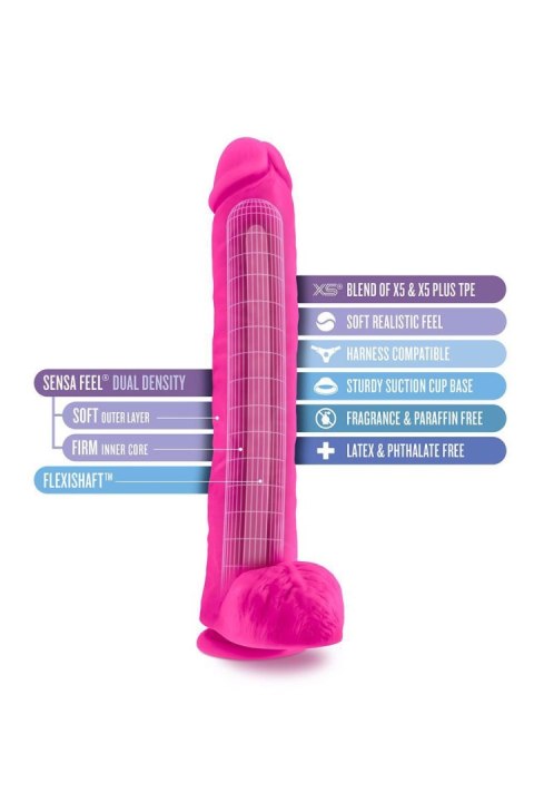 AU NATUREL BOLD DADDY 14" DILDO PINK AU NATUREL BOLD DADDY 14" DILDO PINK