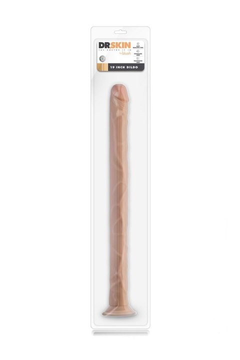 DR. SKIN 19 INCH DILDO BEIGE DR. SKIN 19 INCH DILDO BEIGE