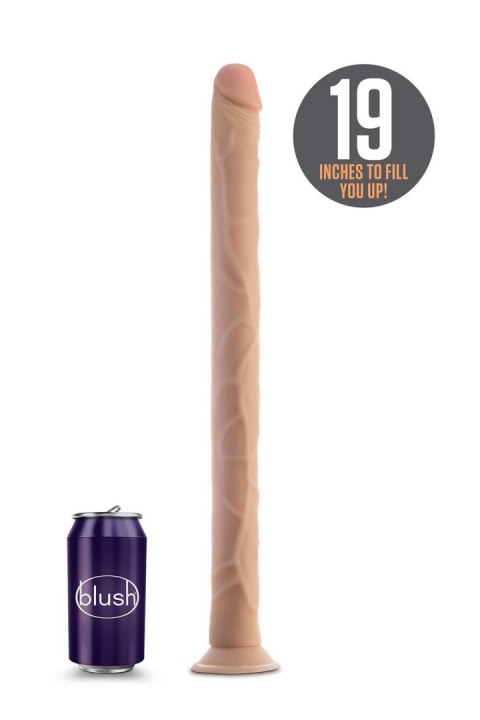 DR. SKIN 19 INCH DILDO BEIGE DR. SKIN 19 INCH DILDO BEIGE