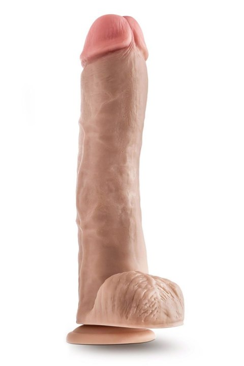 DR. SKIN MR. SAVAGE 11.5 INCH DILDO WITH BALLS BEIGE DR. SKIN MR. SAVAGE 11.5 INCH DILDO WITH BALLS BEIGE