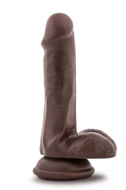 DR. SKIN PLUS 6 INCH POSABLE DILDO WITH BALLS CHOCOLATE DR. SKIN PLUS 6 INCH POSABLE DILDO WITH BALLS CHOCOLATE