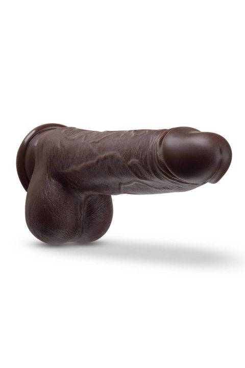 DR. SKIN SILICONE DR. MURPHY 8Â INCH THRUSTING DILDO CHOCOLATE