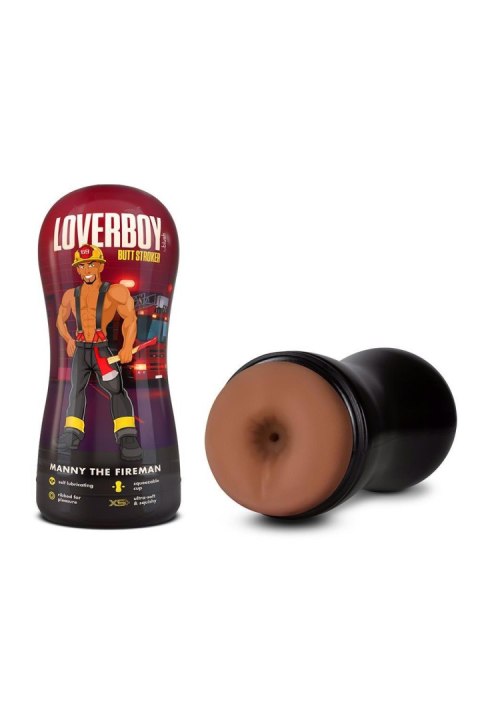LOVERBOY MANNY THE FIREMAN SELF LUBRICATING STROKER TAN LOVERBOY MANNY THE FIREMAN SELF LUBRICATING STROKER TAN
