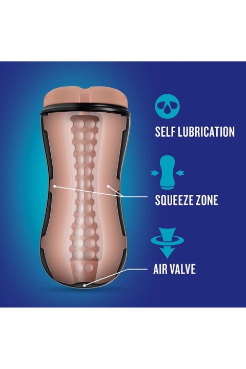 LOVERBOY THE SURFER DUDE SELF LUBRICATING STROKER BEIGE LOVERBOY THE SURFER DUDE SELF LUBRICATING STROKER BEIGE