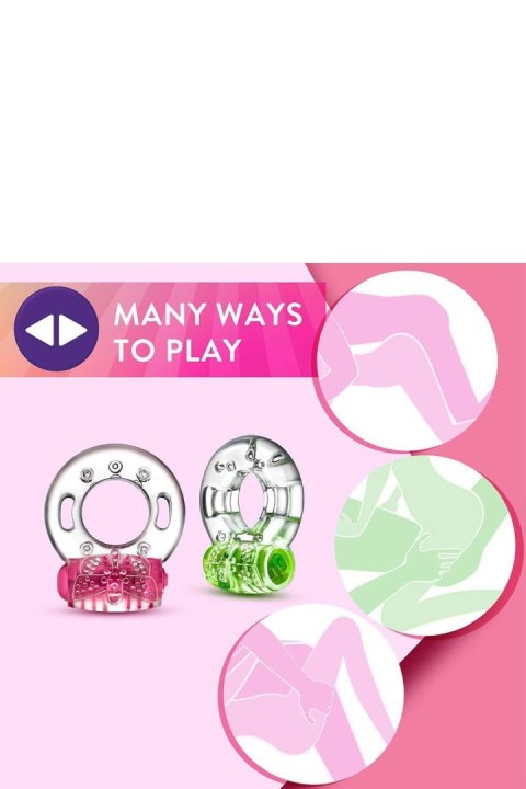 PLAY WITH ME AROUSER VIBRATING C-RING PINK PLAY WITH ME AROUSER VIBRATING C-RING PINK