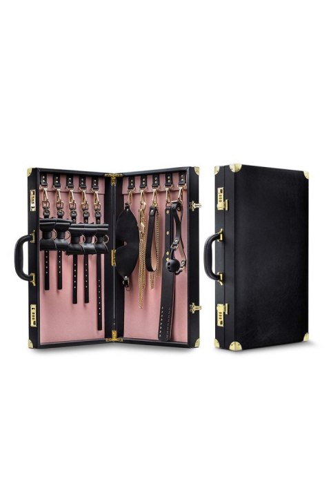 TEMPTASIA SAFE WORD BONDAGE KIT WITH SUITCASE BLACK TEMPTASIA SAFE WORD BONDAGE KIT WITH SUITCASE BLACK