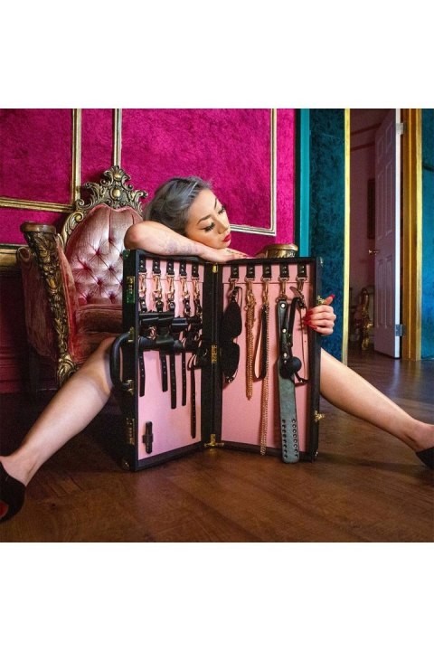 TEMPTASIA SAFE WORD BONDAGE KIT WITH SUITCASE BLACK TEMPTASIA SAFE WORD BONDAGE KIT WITH SUITCASE BLACK