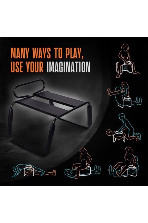 TEMPTASIA SURRENDER SEX CHAIR BLACK TEMPTASIA SURRENDER SEX CHAIR BLACK