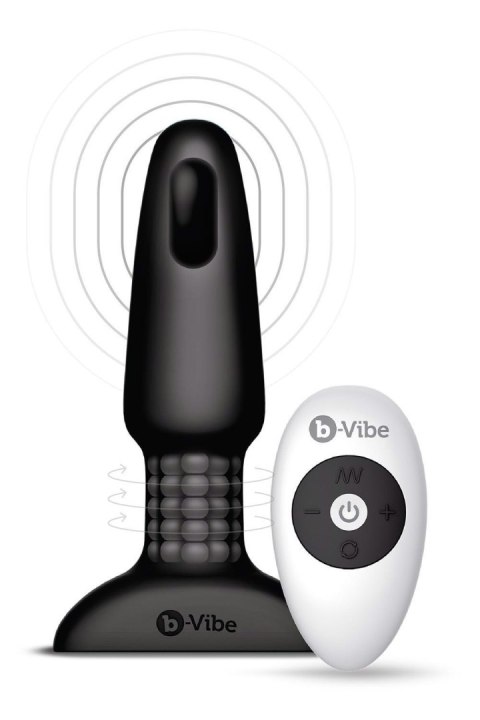 B-VIBE RIMMING PLUG 2 BLACK B-VIBE RIMMING PLUG 2 BLACK