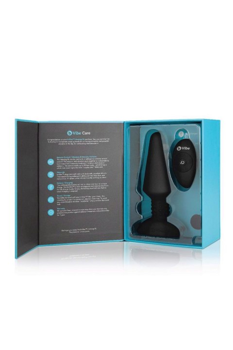 B-VIBE RIMMING PLUG XL BLACK B-VIBE RIMMING PLUG XL BLACK
