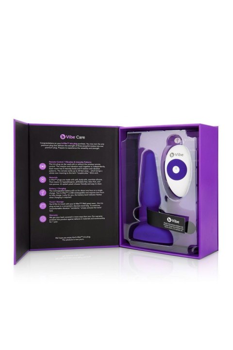 B-VIBE TRIO PLUG PURPLE B-VIBE TRIO PLUG PURPLE