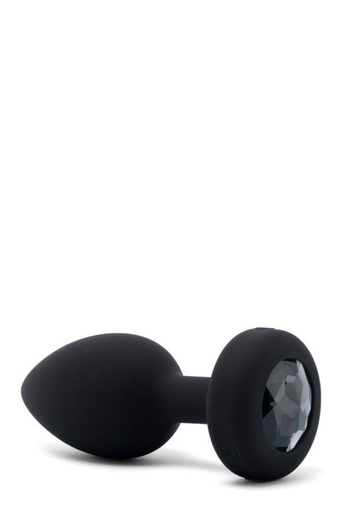 B-VIBE VIBRATING JEWEL PLUG M/L BLACK B-VIBE VIBRATING JEWEL PLUG M/L BLACK