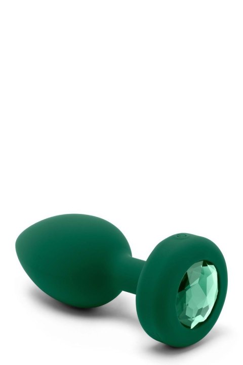 B-VIBE VIBRATING JEWEL PLUG M/L EMERALD GREEN B-VIBE VIBRATING JEWEL PLUG M/L EMERALD GREEN