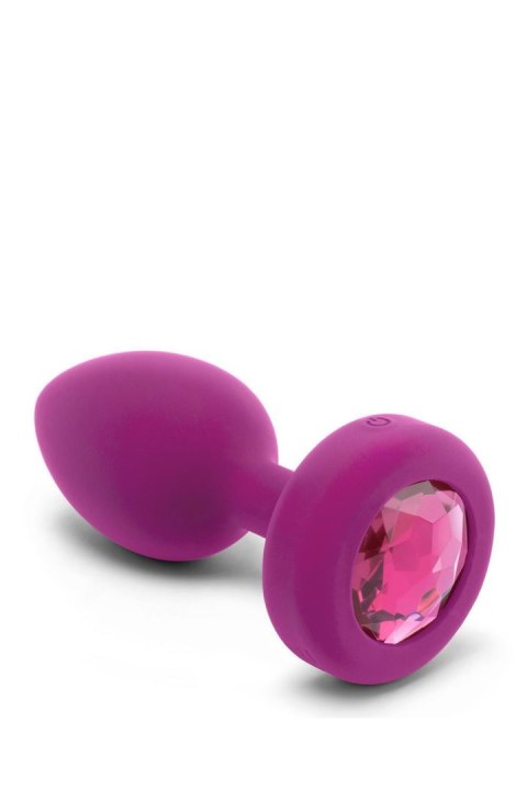 B-VIBE VIBRATING JEWEL PLUG S/M FUCHSIA B-VIBE VIBRATING JEWEL PLUG S/M FUCHSIA