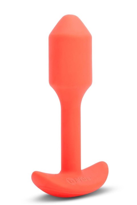 B-VIBE VIBRATING SNUG PLUG 1 ORANGE B-VIBE VIBRATING SNUG PLUG 1 ORANGE