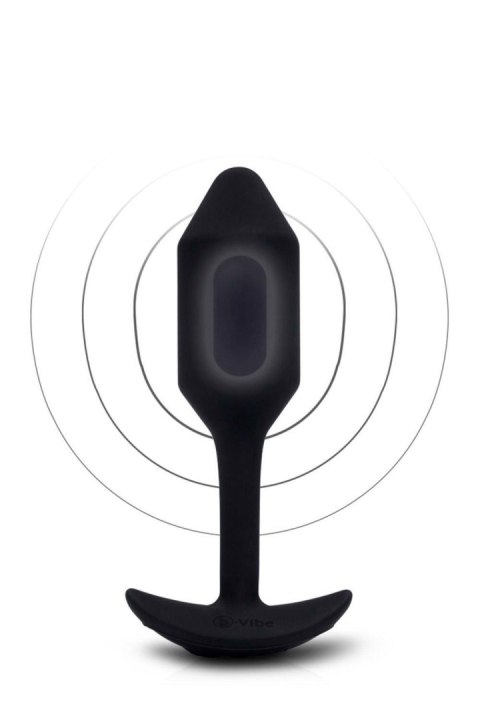 B-VIBE VIBRATING SNUG PLUG 2 BLACK B-VIBE VIBRATING SNUG PLUG 2 BLACK