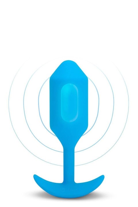 B-VIBE VIBRATING SNUG PLUG 3 BLUE B-VIBE VIBRATING SNUG PLUG 3 BLUE