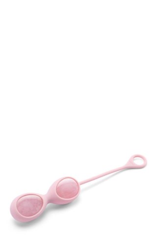 LE WAND CRYSTAL YONI EGGS ROSE QUARTZ
