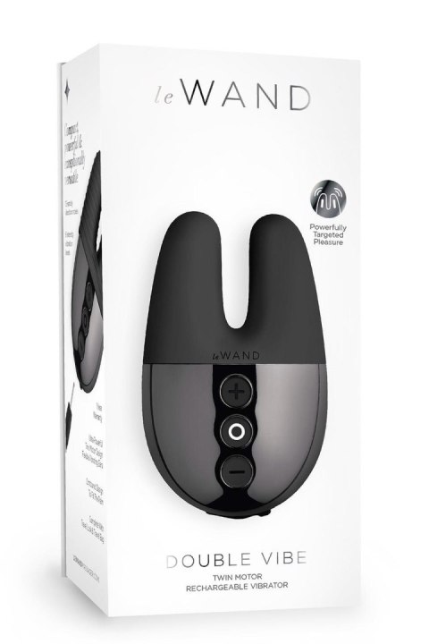 LE WAND DOUBLE VIBE BLACK LE WAND DOUBLE VIBE BLACK