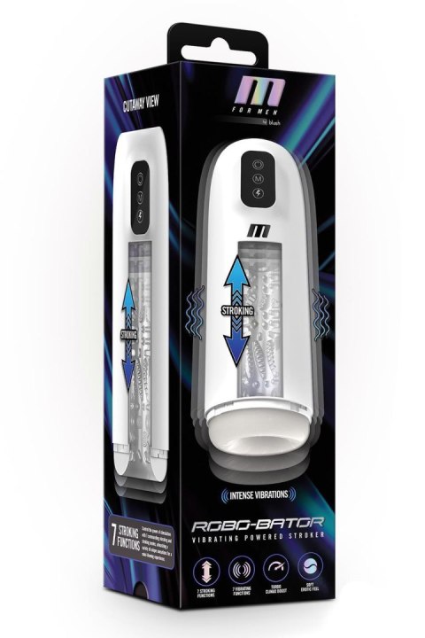 M FOR MEN ROBO-BATOR WHITE M FOR MEN ROBO-BATOR WHITE